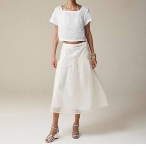 MARYAM NASSIR ZADEH J. Crew Silk Organza Skirt